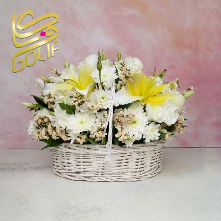 سبد گل تسلیت ترحیم ختم ارسال بهشت زهرا ارسال رایگان زیبا لاکچری ارسال فوری سریع گل فروشی آنلاین گل فروشی گلیف golif لیلیوم ارکیده انتوریوم داوودی لاکچری